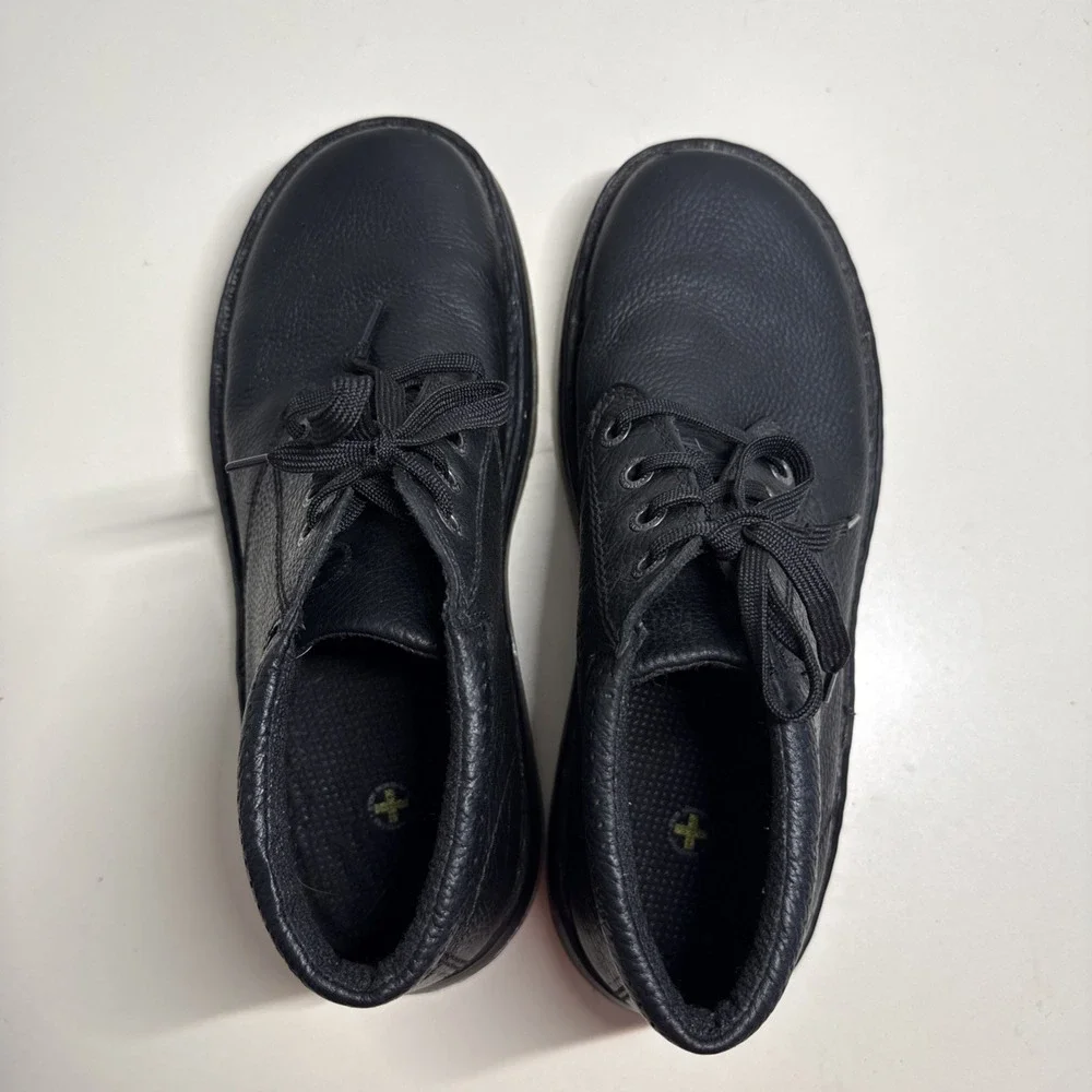 Dr. Martens Black Leather RICO Chukka Ankle Boots Lace-Up Round Toe Men's US 11